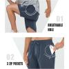 imageNORTHYARD Mens Gym Shorts 7 Inch Quick Dry Running Shorts Lightweight Athletic Workout Training Sports ShortsCoolgrey