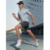 imageNORTHYARD Mens Gym Shorts 7 Inch Quick Dry Running Shorts Lightweight Athletic Workout Training Sports ShortsDarkgrey