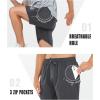 imageNORTHYARD Mens Gym Shorts 7 Inch Quick Dry Running Shorts Lightweight Athletic Workout Training Sports ShortsDarkgrey