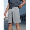 imageNORTHYARD Mens Gym Shorts 7 Inch Quick Dry Running Shorts Lightweight Athletic Workout Training Sports ShortsLightgrey