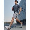 imageNORTHYARD Mens Gym Shorts 7 Inch Quick Dry Running Shorts Lightweight Athletic Workout Training Sports ShortsLightgrey