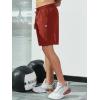 imageNORTHYARD Mens Gym Shorts 7 Inch Quick Dry Running Shorts Lightweight Athletic Workout Training Sports ShortsRedclay