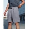 imageNORTHYARD Mens Gym Shorts 7 Inch Quick Dry Running Shorts Lightweight Athletic Workout Training Sports ShortsStone