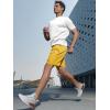 imageNORTHYARD Mens Gym Shorts 7 Inch Quick Dry Running Shorts Lightweight Athletic Workout Training Sports ShortsYellow