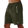 imageNORTHYARD Mens Running Athletic Shorts 5quot  7quot Workout Gym Short Tennis Quick Dry Lightweight Active Sport Hiking BasketballArmygreen