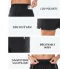 imageNORTHYARD Mens Running Athletic Shorts 5quot  7quot Workout Gym Short Tennis Quick Dry Lightweight Active Sport Hiking BasketballBlack