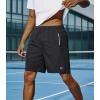 imageNORTHYARD Mens Running Athletic Shorts 5quot  7quot Workout Gym Short Tennis Quick Dry Lightweight Active Sport Hiking BasketballBlack