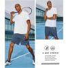 imageNORTHYARD Mens Running Athletic Shorts 5quot  7quot Workout Gym Short Tennis Quick Dry Lightweight Active Sport Hiking BasketballCool Grey