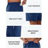 imageNORTHYARD Mens Running Athletic Shorts 5quot  7quot Workout Gym Short Tennis Quick Dry Lightweight Active Sport Hiking BasketballDarkblue
