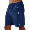 imageNORTHYARD Mens Running Athletic Shorts 5quot  7quot Workout Gym Short Tennis Quick Dry Lightweight Active Sport Hiking BasketballDarkblue