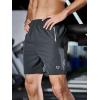 imageNORTHYARD Mens Running Athletic Shorts 5quot  7quot Workout Gym Short Tennis Quick Dry Lightweight Active Sport Hiking BasketballDarkgrey