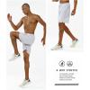 imageNORTHYARD Mens Running Athletic Shorts 5quot  7quot Workout Gym Short Tennis Quick Dry Lightweight Active Sport Hiking BasketballLight Grey1