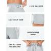 imageNORTHYARD Mens Running Athletic Shorts 5quot  7quot Workout Gym Short Tennis Quick Dry Lightweight Active Sport Hiking BasketballLightgrey