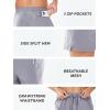 imageNORTHYARD Mens Running Athletic Shorts 5quot  7quot Workout Gym Short Tennis Quick Dry Lightweight Active Sport Hiking BasketballStone