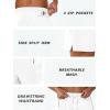 imageNORTHYARD Mens Running Athletic Shorts 5quot  7quot Workout Gym Short Tennis Quick Dry Lightweight Active Sport Hiking BasketballWhite