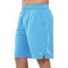 imageNORTHYARD Mens 10quot Athletic Basketball Shorts with Zipper Pockets Quick Dry Lightweight Running Workout Gym Tennis ShortsSky Blue