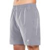imageNORTHYARD Mens 7quot Athletic Running Shorts with Zipper Pockets Quick Dry Lightweight Workout Gym ShortStone