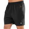 imageNORTHYARD Mens Athletic Running Shorts Quick Dry Workout Shorts Lightweight Sports Gym Basketball Short HikingBlack