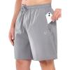 imageNORTHYARD Mens Gym Shorts 7 Inch Quick Dry Running Shorts Lightweight Athletic Workout Training Sports ShortsStone