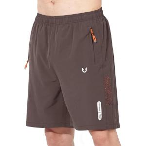 imageNORTHYARD Mens Athletic Running Shorts Quick Dry Workout Shorts 7quot 5quot 9quot Lightweight Sports Gym Basketball Shorts HikingCoffee