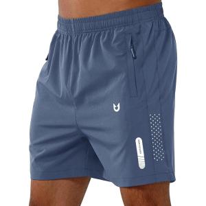 imageNORTHYARD Mens Athletic Running Shorts Quick Dry Workout Shorts 7quot 5quot 9quot Lightweight Sports Gym Basketball Shorts HikingFederalblue