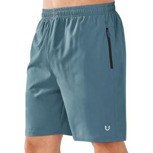 imageNORTHYARD Mens Athletic Running Shorts Quick Dry Workout Shorts Lightweight Sports Gym Basketball Short HikingGreyblue