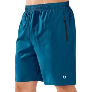 imageNORTHYARD Mens Athletic Running Shorts Quick Dry Workout Shorts Lightweight Sports Gym Basketball Short HikingSeablue