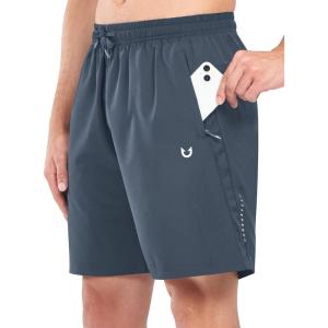 imageNORTHYARD Mens Gym Shorts 7 Inch Quick Dry Running Shorts Lightweight Athletic Workout Training Sports ShortsCoolgrey