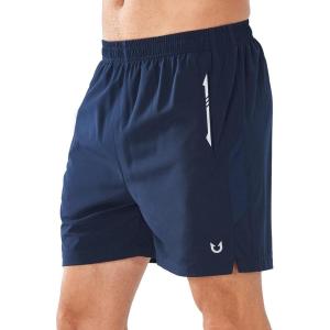 imageNORTHYARD Mens Running Athletic Shorts 5quot  7quot Workout Gym Short Tennis Quick Dry Lightweight Active Sport Hiking BasketballNavy