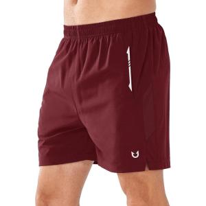 imageNORTHYARD Mens Running Athletic Shorts 5quot  7quot Workout Gym Short Tennis Quick Dry Lightweight Active Sport Hiking BasketballWine