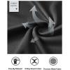 imageNORTHYARD Mens 2 in 1 Running Shorts Workout Gym Athletic Shorts with Liner Active Training Shorts with Zipper PocketsBlack