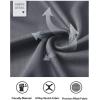 imageNORTHYARD Mens 2 in 1 Running Shorts Workout Gym Athletic Shorts with Liner Active Training Shorts with Zipper PocketsDark Grey