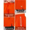 imageNORTHYARD Mens 2 in 1 Running Shorts Workout Gym Athletic Shorts with Liner Active Training Shorts with Zipper PocketsOrange