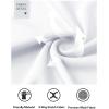 imageNORTHYARD Mens 2 in 1 Running Shorts Workout Gym Athletic Shorts with Liner Active Training Shorts with Zipper PocketsWhite