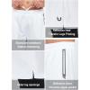 imageNORTHYARD Mens 2 in 1 Running Shorts Workout Gym Athletic Shorts with Liner Active Training Shorts with Zipper PocketsWhite