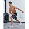 imageNORTHYARD Mens 5quot710 Athletic Running Shorts Workout Gym Quick Dry Shorts Lightweight Mesh Tennis Shorts10 Black