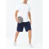 imageNORTHYARD Mens 5quot710 Athletic Running Shorts Workout Gym Quick Dry Shorts Lightweight Mesh Tennis Shorts10 Navy