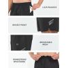 imageNORTHYARD Mens Athletic Running Shorts 5quot Quick Dry Lightweight with Zip Pockets Gym Workout ActiveBlack