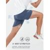 imageNORTHYARD Mens Athletic Running Shorts 5quot Quick Dry Lightweight with Zip Pockets Gym Workout ActiveFederalblue