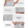 imageNORTHYARD Mens Athletic Running Shorts 5quot Quick Dry Lightweight with Zip Pockets Gym Workout ActiveLightgrey
