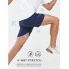 imageNORTHYARD Mens Athletic Running Shorts 5quot Quick Dry Lightweight with Zip Pockets Gym Workout ActiveNavy