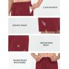 imageNORTHYARD Mens Athletic Running Shorts 5quot Quick Dry Lightweight with Zip Pockets Gym Workout ActiveWine