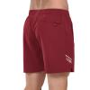 imageNORTHYARD Mens Athletic Running Shorts 5quot Quick Dry Lightweight with Zip Pockets Gym Workout ActiveWine