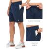 imageNORTHYARD Mens Athletic Running Shorts with Zip Pockets Workout Lightweight Sports Hiking Tennis Gym 7quot Quick Dry ShortsNavy