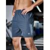 imageNORTHYARD Mens Running Athletic Shorts 5 Workout Gym Tennis Short Quick Dry Lightweight Active Sports BasketballCool Grey