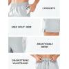 imageNORTHYARD Mens Running Athletic Shorts 5 Workout Gym Tennis Short Quick Dry Lightweight Active Sports BasketballLightgrey