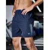 imageNORTHYARD Mens Running Athletic Shorts 5 Workout Gym Tennis Short Quick Dry Lightweight Active Sports BasketballNavy