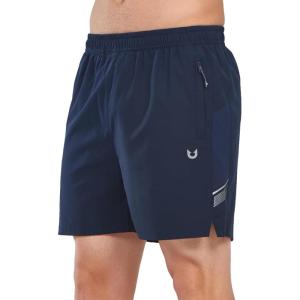 imageNORTHYARD Mens Athletic Running Shorts 5quot Quick Dry Lightweight with Zip Pockets Gym Workout ActiveNavy