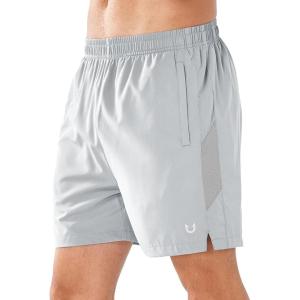 imageNORTHYARD Mens Running Athletic Shorts 5 Workout Gym Tennis Short Quick Dry Lightweight Active Sports BasketballLightgrey