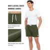 imageNORTHYARD Mens Athletic Running Cotton ShortsLounge Sweat Shorts with Zipper Pockets for WorkoutArmygreen